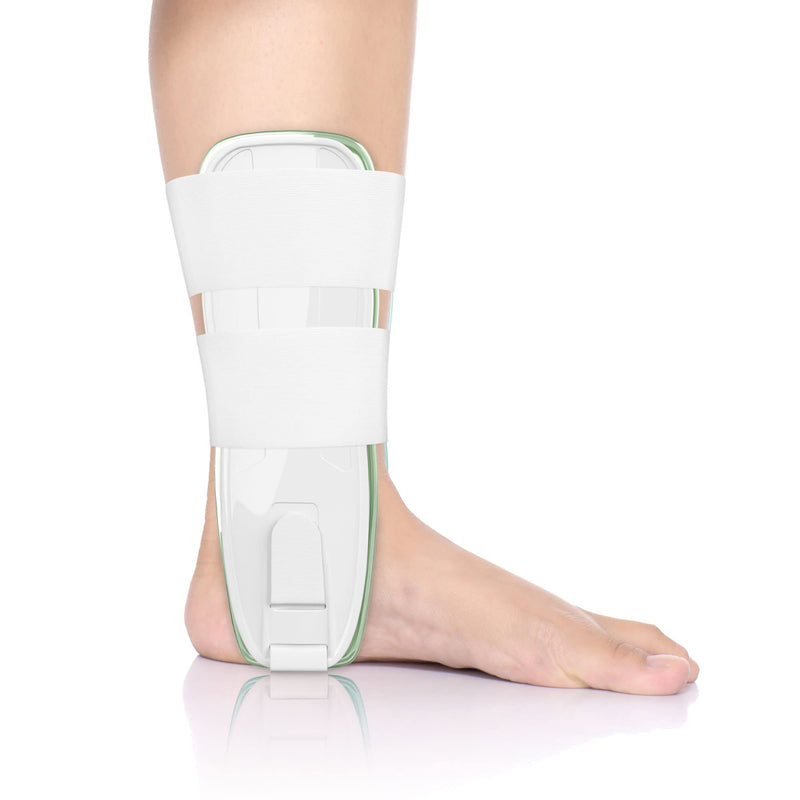 [Australia] - Premium Air Stirrup Ankle Brace Stabilizer With Air & Gel Cold Therapy - One Size Fits All 
