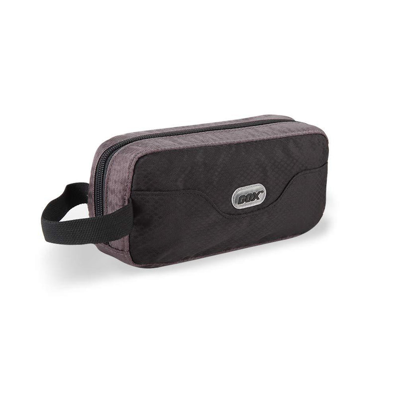 [Australia] - GOX Premium Toiletry Bag, Dopp Kit Case For Travel, Multifunction Cosmetics Organizer(Black/Grey) Black/Grey 