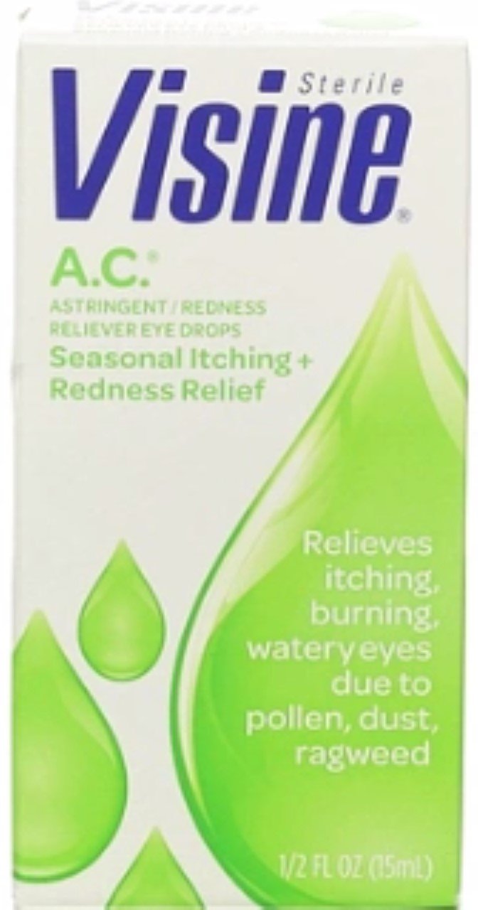 [Australia] - Visine A.C. Eye Drops 0.50 oz (Pack of 2) 