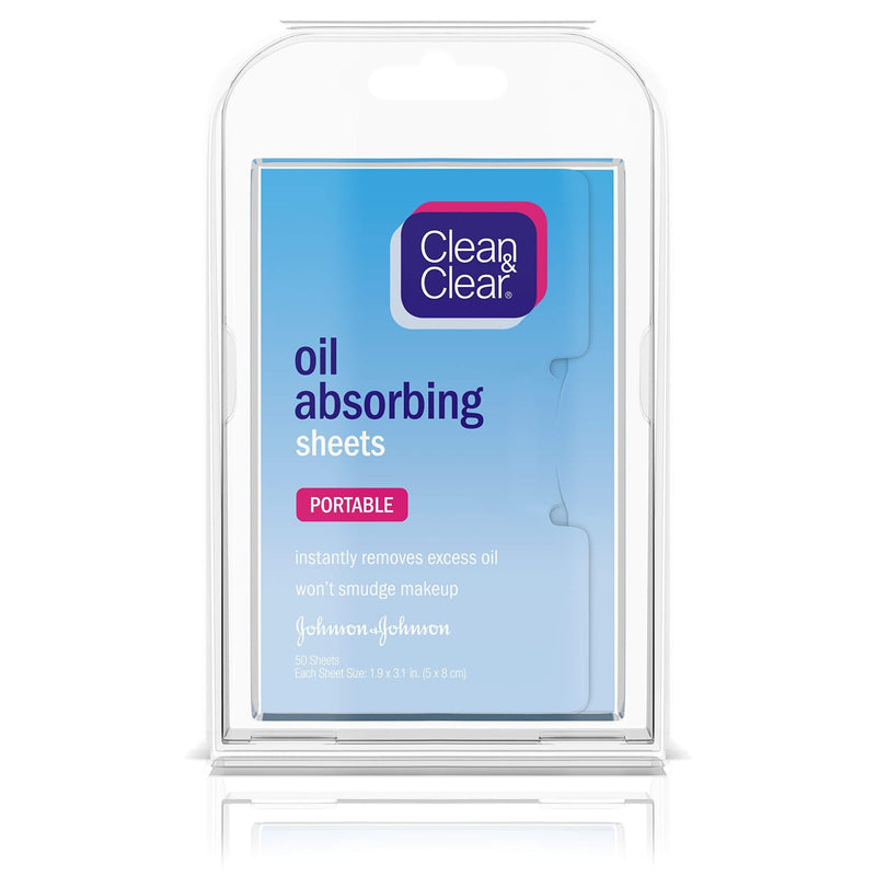 [Australia] - CLEAN & CLEAR Oil Absorbing Sheets 50 Each (Pack of 3) 