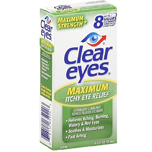 [Australia] - Clear Eyes Seasonal Size .5oz Clear Eyes Seasonal Rapid Relief Eye Drops, pack of 4 