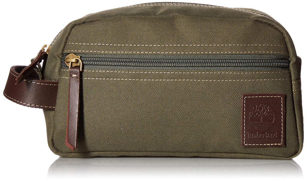 [Australia] - Timberland Canvas Travel Kit Olive 1 One Size 