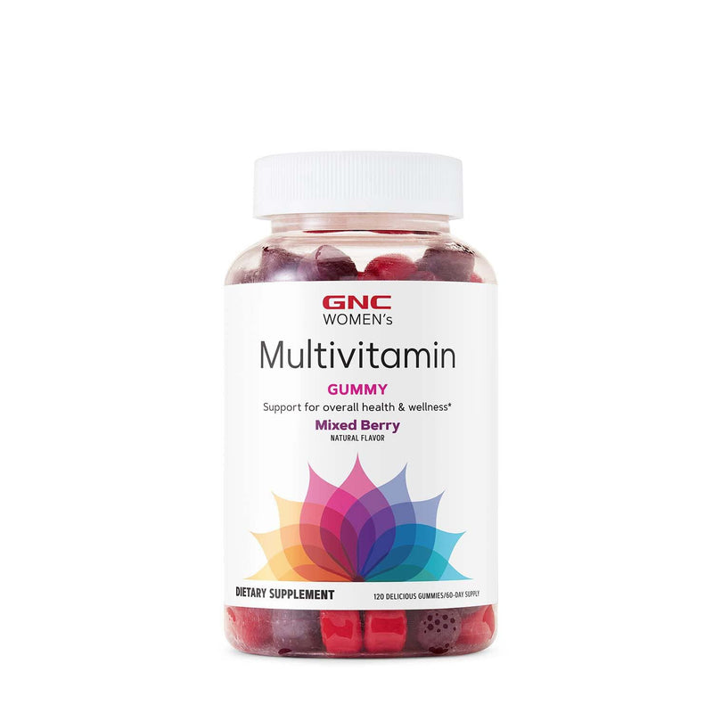 [Australia] - GNC Women's Multivitamin Gummy Supplement | Daily Vitamin | Mixed Berry Flavor | 120 Gummies 