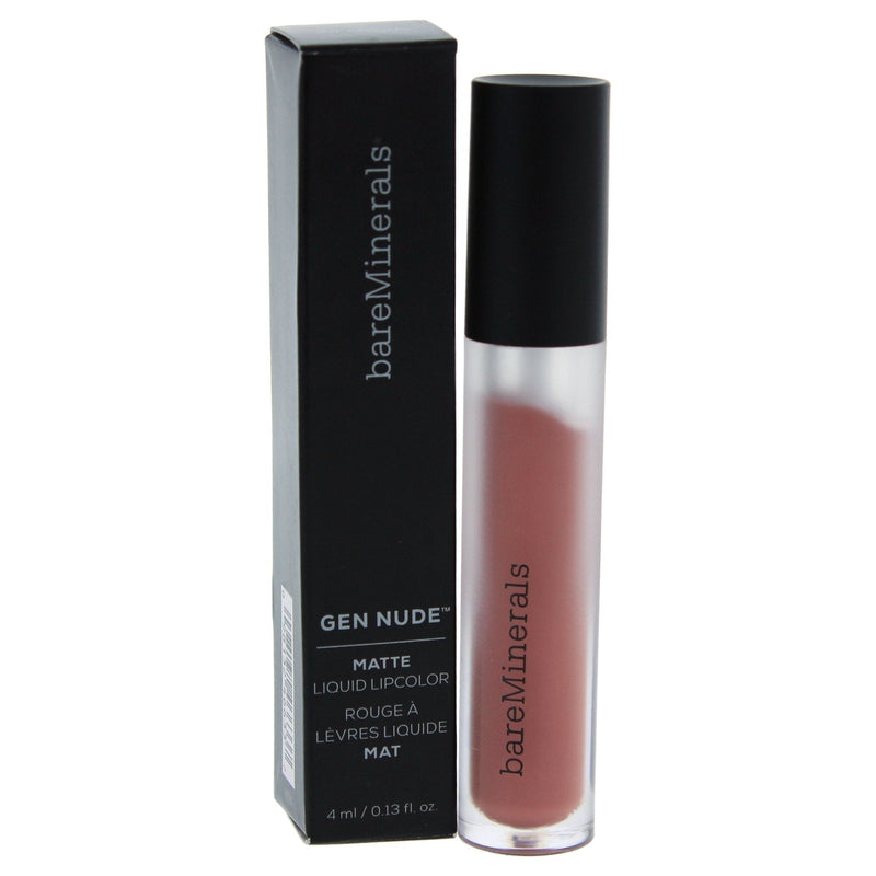 [Australia] - bareMinerals Gen Nude Matte Liquid Lip Color, Infamous, 0.13 Fluid Ounce, Multi (80914) 