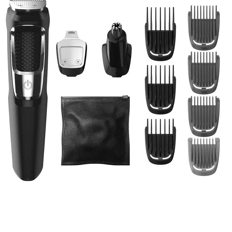 [Australia] - Philips Norelco MG3750 Multigroom All-In-One Series 3000, 13 attachment trimmer 