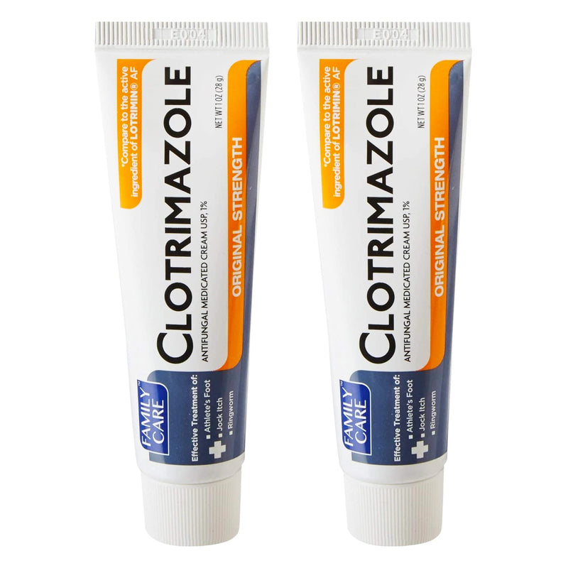 [Australia] - 2 Pk. Family Care Clotrimazole Anti-Fungal Cream, 1% USP 