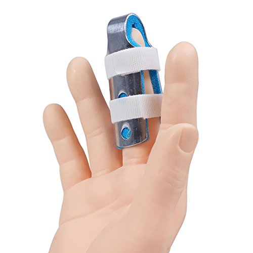 [Australia] - Actopus 2pcs Finger Splint Support Guard for Pinky Mallet Strightener Protectors 