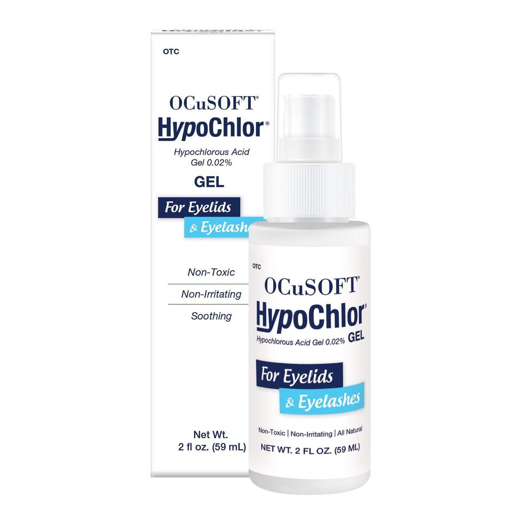 [Australia] - OCuSOFT Hypochlor Gel Formulation Hypochlorous Acid 0.02% 59 Milliters, for Irritated Eyelids Associated with Blepharitis, Dry Eyes, Meibomian Gland Dysfunction and Styes 