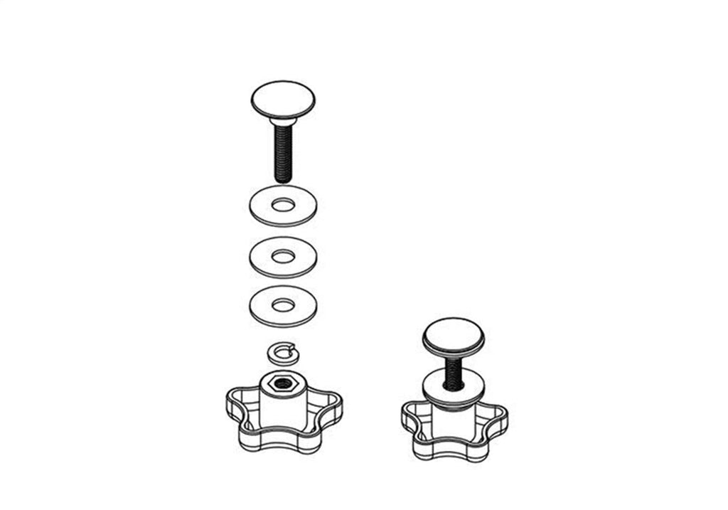 [Australia] - Service Kit - Elevator Bolt Assembly (Includes 2 Complete Knob Sets) 