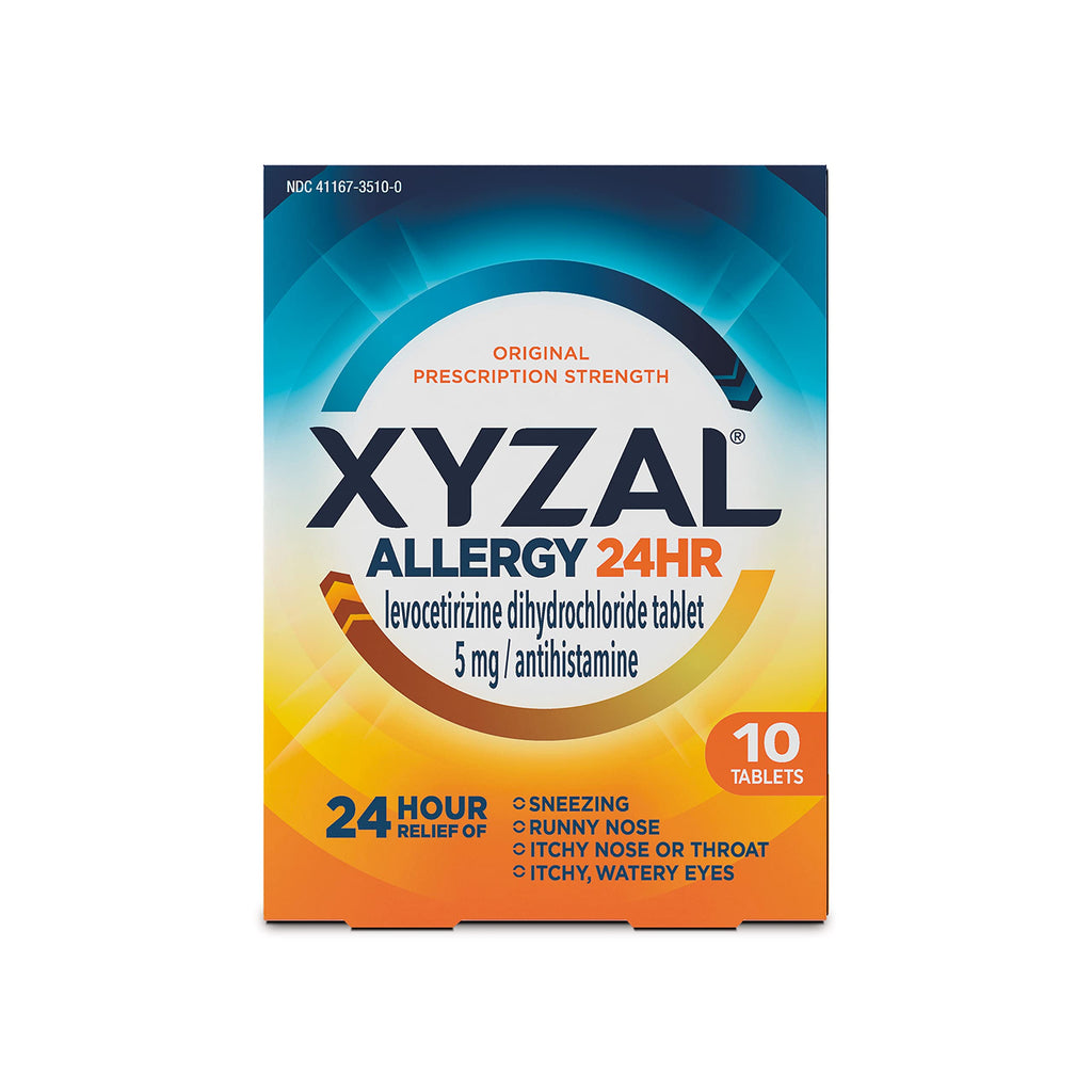 [Australia] - Xyzal Allergy Pills, 24-Hour Allergy Relief, 10-Count, Original Prescription Strength 