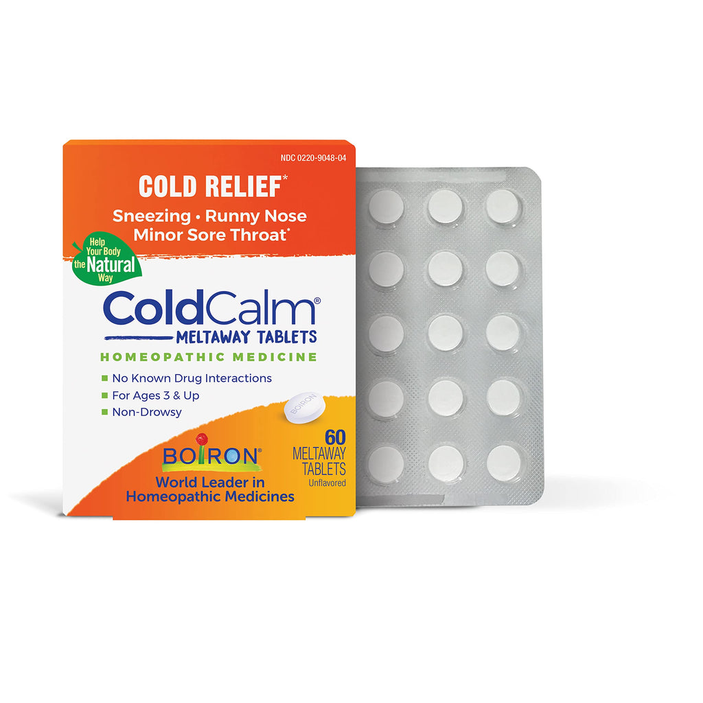 [Australia] - Boiron Coldcalm, 60 Tablets, Homeopathic Medicine for Cold Relief 60 Count (Pack of 1) 