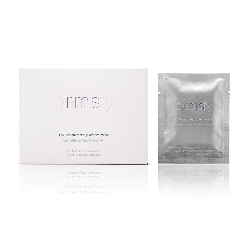 [Australia] - RMS Beauty The Ultimate Makeup Remover Wipes - Gentle Facial Cleansing Cloths with Moisturizing Organic Coconut Oil on Cotton Wipes, Cleanse Without Irritation & Safe Near Delicate Eye Area (20 Count) 