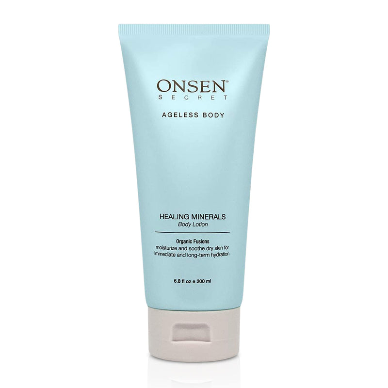 [Australia] - Onsen Secret Natural Daily Moisturizing Body Lotion w/Smoothing Organic Shea Butter for Normal to Dry Skin w/Healing Minerals, Jojoba, Aloe Vera, Vitamin E & Rice Bran Non-Greasy (Organic Fusion) Organic Fusion 