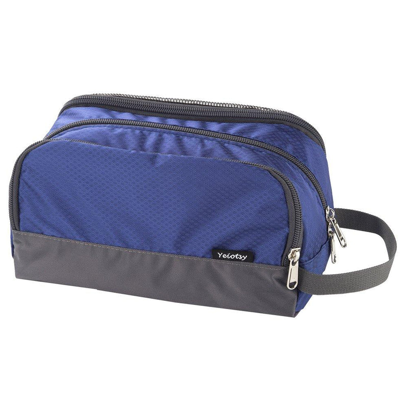 [Australia] - Travel Toiletry Bag Small, Yeiotsy Light Dopp Kit Bag Shaving Bag Toiletry Organizer Blue (Sapphire) Sapphire 