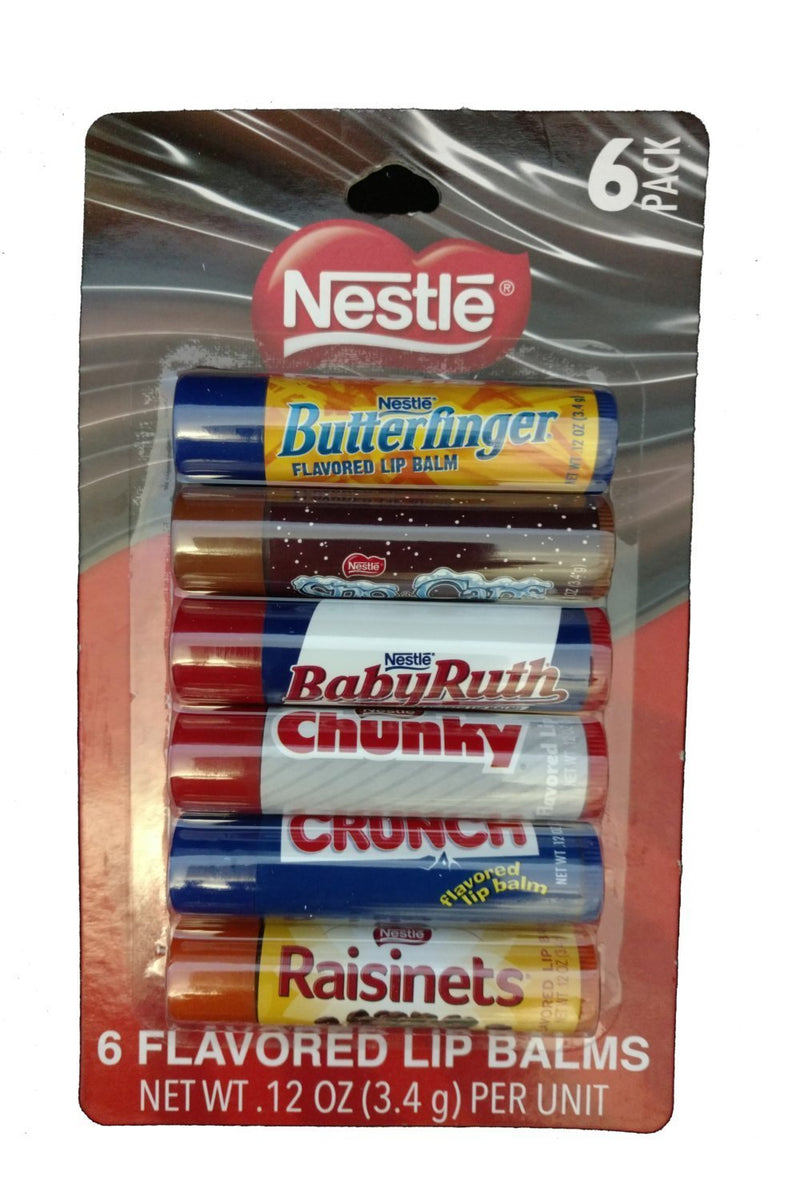 [Australia] - Taste Beauty Smiles You Can Taste - 6 Candy-Flavored Lip Balms (Nestle) Nestle 