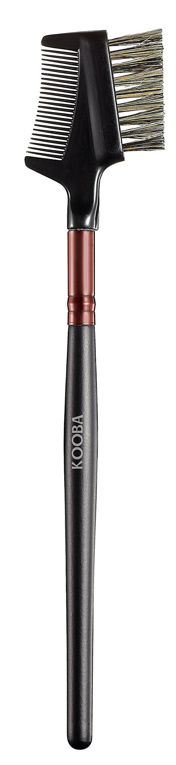 [Australia] - KOOBA Makeup Eyebrow Brush & Eyelash Comb - Portable Eye Powder Foundation Brush, Beauty Cosmetic Tool for Professional and Travel 