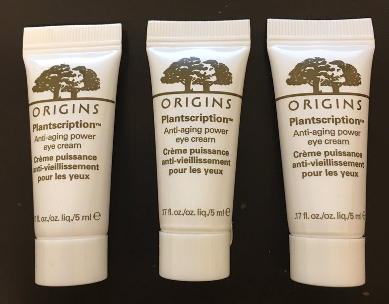 [Australia] - Origins Plantscription Anti-aging Power Eye Cream 5ml 3 = 15 ml 