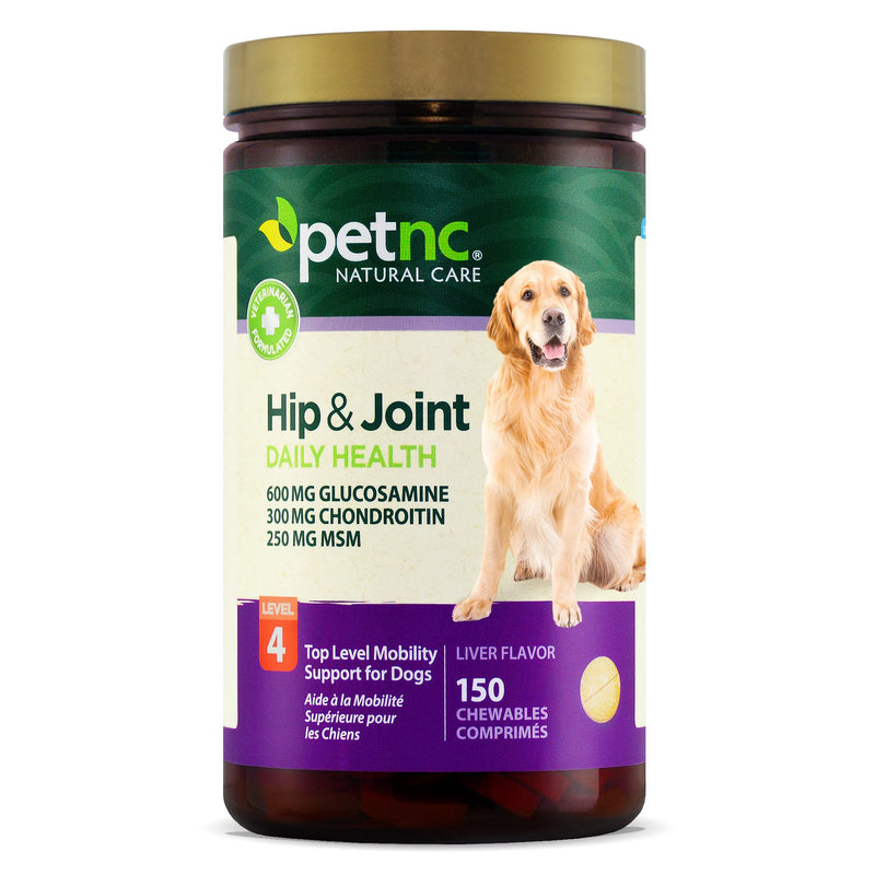 [Australia] - PetNC Natural Care Hip and Joint Health Advanced Chewables for Dogs 150 count 