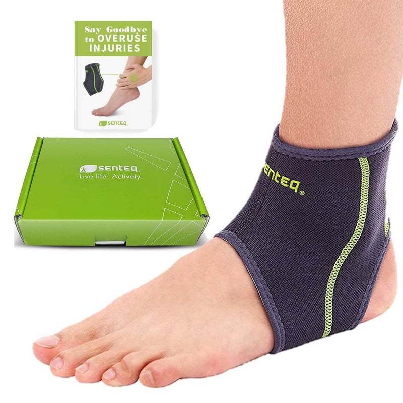 [Australia] - Ankle Brace Men and Women Compression Support for Sprained Ankles for Jogging and Running - Elastic Neoprene Slim Fit for Runners Foot and Ankle Stabilizer - Plantar Fasciitisstic Walk Support 3X-Large (Pack of 1) 