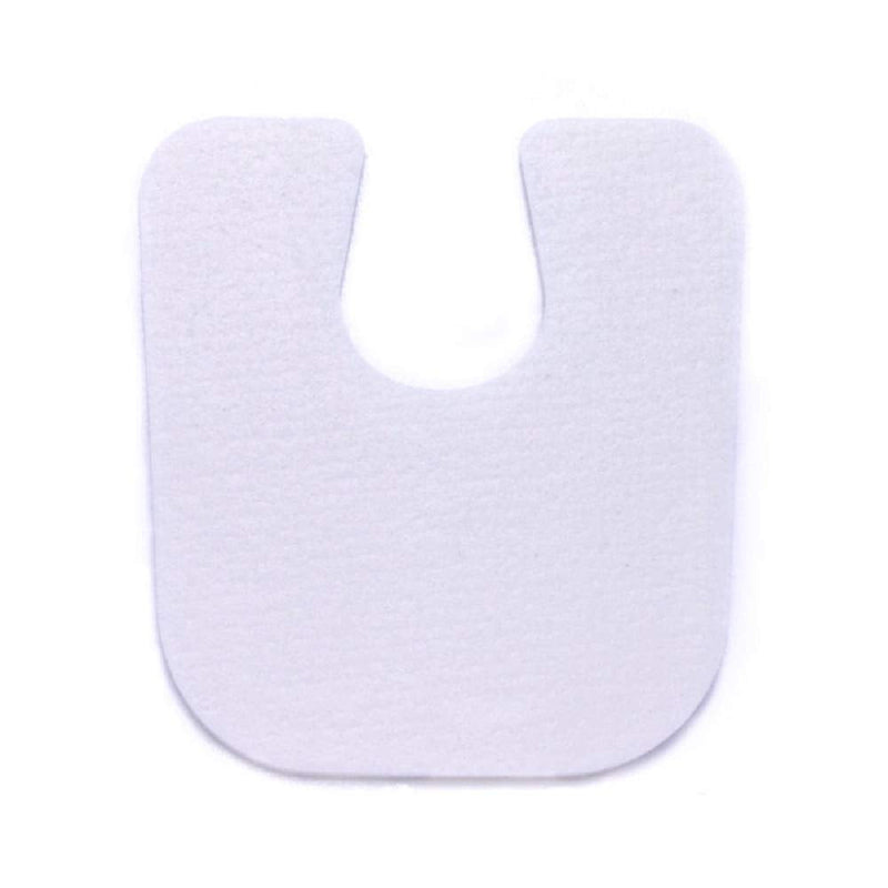 [Australia] - U-Shaped Foam Callus Foot Pads - 1/8" Thick Cushions (100/Order) 