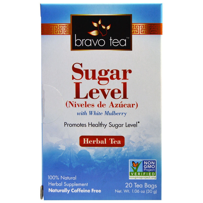 [Australia] - Sugar Level Tea, 20 Bags by Bravo Tea & Herbs (Pack of 2) 