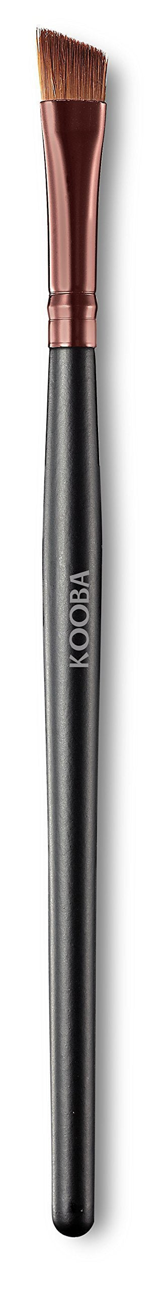[Australia] - KOOBA Makeup Angle Eyeliner Eyebrow Brush - Portable Eye Powder Foundation Brush, Beauty Cosmetic Tool for Professional and Travel Angled 