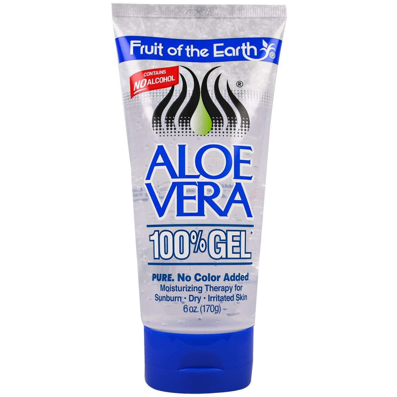 [Australia] - Fruit of the Earth Aloe Vera 100% Gel 6 oz (Pack of 2) 