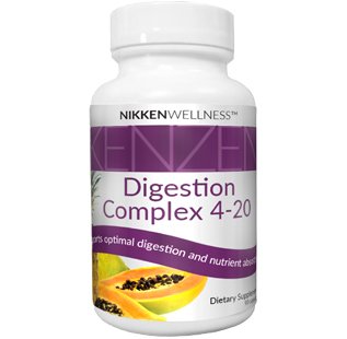 [Australia] - Nikken 1 Kenzen Digestion Complex 4 Enzymes 4-20 (15471) - For Digestive Health Include Lactase, Amylase, Lipase, Bromelain, Papain, Protease, Non-gmo - Digestive Enzyme Supplements - Vegan Probiotics 