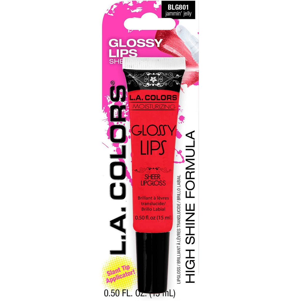 [Australia] - LA Colors Glossy Lips Jammin Jelly 0.50 oz 