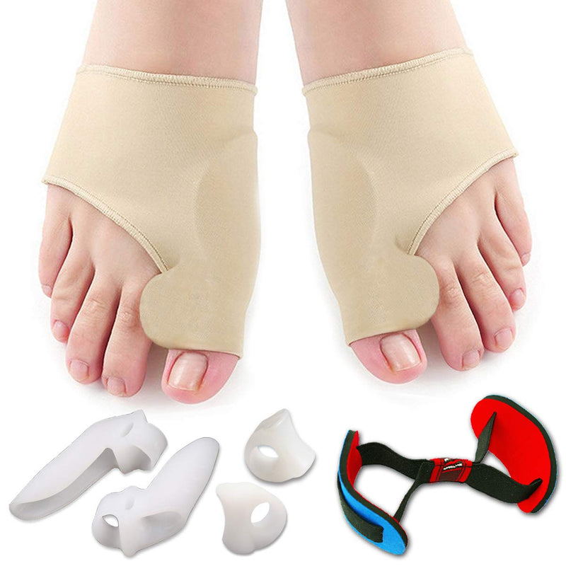 [Australia] - Bunion Corrector for Women and Men Bunion Pain Relief Protector Sleeves Kit - Relief Pain in Hallux Valgus, Big Toe Spacer Separators Brace Straighteners Splint 