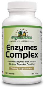 [Australia] - OFV Enzymes Complex 90 Tables, 100% Natural Enzymes Dietary Supplement, Promotes Better Digestion, Fight The Indigestion Symptoms Such as Gas Relief, Bloating & Nausea, Increase Nutrient Absorption 
