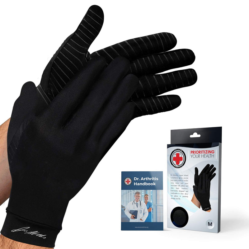 [Australia] - Doctor Developed Copper Arthritis gloves / Compression gloves for Women & Men (X-Large) X-Large 