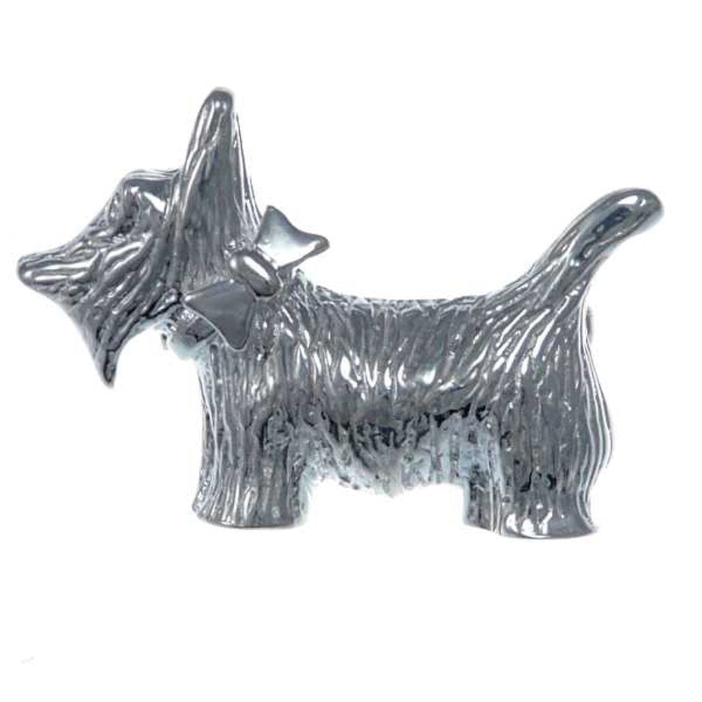 [Australia] - Sterling Silver Scottish Terrier Dog Brooch - Scottie Dog Pin 