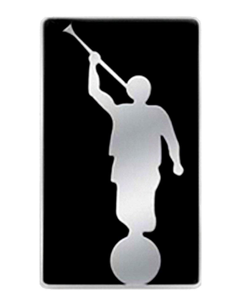 [Australia] - Cherished Moments LDS Tie Tack (Silver Tone) Angel Moroni 