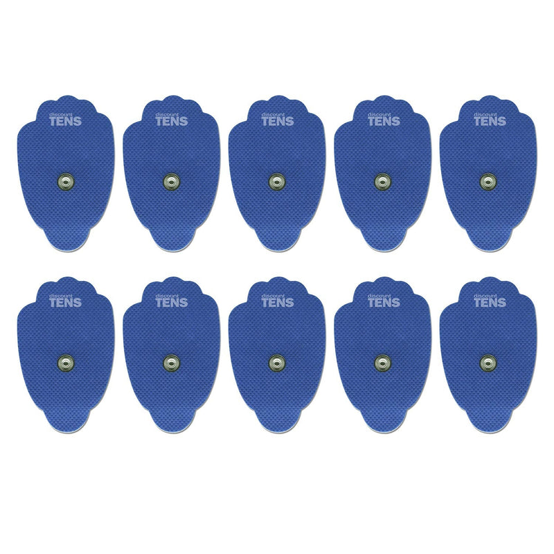 [Australia] - HiDow Compatible Replacement TENS Electrodes, Premium Quality Large Electrode Pads for Hi-Dow TENS Units, 5 Pair of Snap TENS Unit Electrodes (10 TENS Unit Pads), Discount TENS Brand 