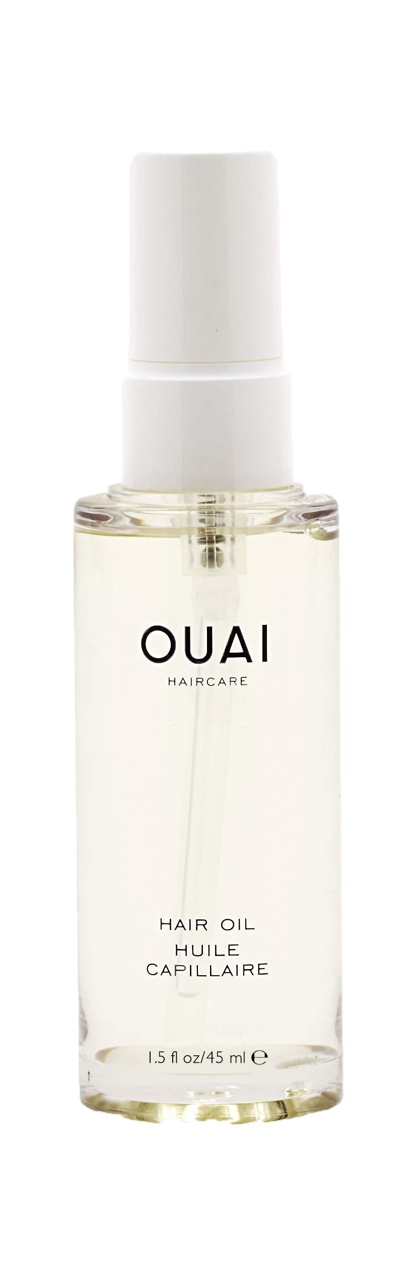 [Australia] - OUAI Hair Oil. Lightweight, Multitasking Oil Protects from UV/Heat Damage and Frizz, Adds Mega Shine and Smooths Split Ends. Safe for Colored Hair. Free from Parabens, Sulfates and Phthalates (1.5 oz) 