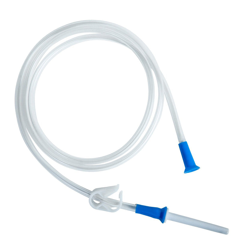 [Australia] - HealthAndYoga(TM) Replacement Enema Tubing – Super Economical, Hygienic, Medical Grade PVC - 1.5 Meter with Slide Clamp and Nozzle - Compatible with Most Kits (1 Set) 1 Set 