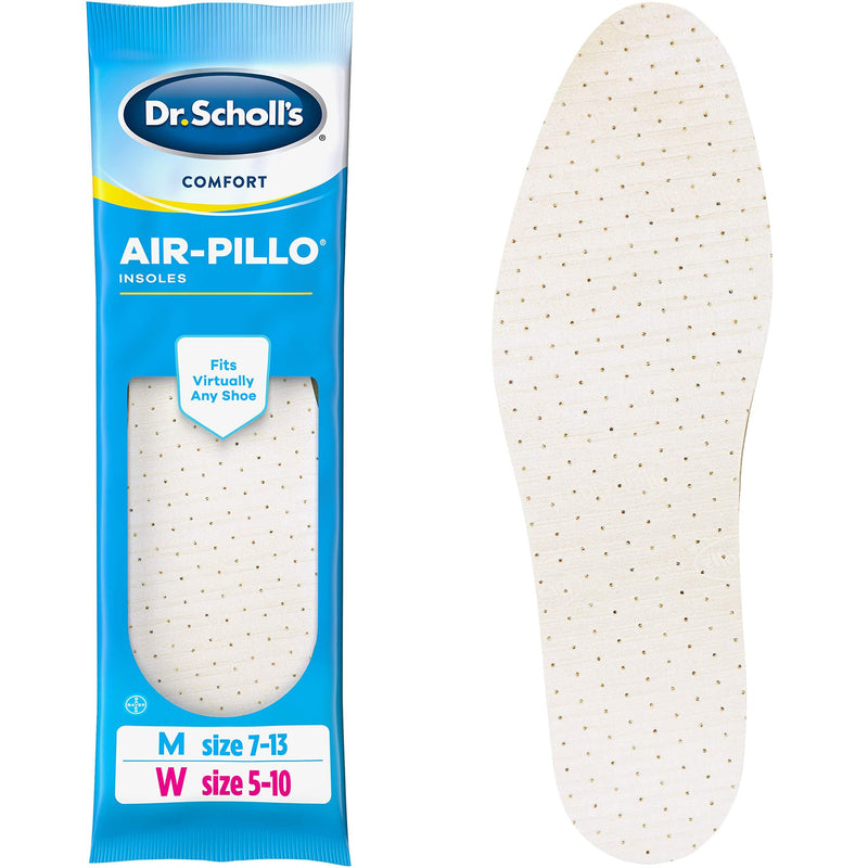 [Australia] - Dr. Scholl's AIR-PILLO Insoles // Ultra-Soft Cushioning and Lasting Comfort with Two Layers of Foam that Fit in Any Shoe - One pair Air Pillo 