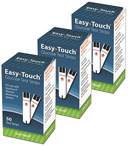 [Australia] - Easy-Touch Glucose Test Strips 50 Count (3pack) 