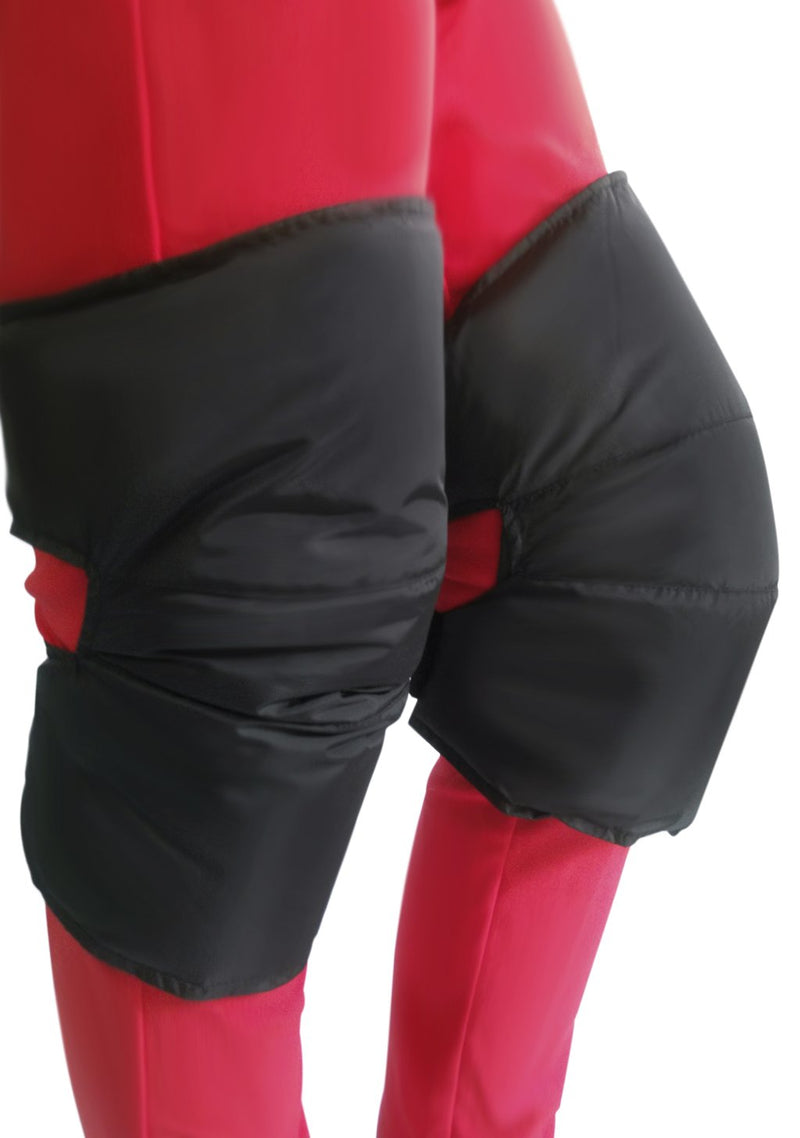 [Australia] - Older Men Women Windproof Cycling Knee Brace Cold Weather Thick Coldproof Knee Warmer Wraps Pads for Outdoor Motorcycle Biking Ski Snowboarding Sleding Arthritis 