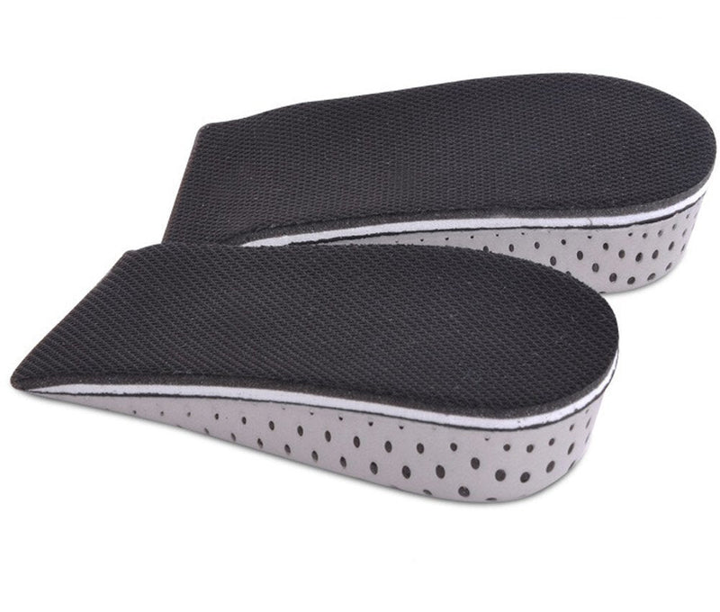 [Australia] - HugeStore Memory Foam Invisible Height Increasing Insoles Height Elevator Insoles Heel Lift Shoe Pad 3.3CM 