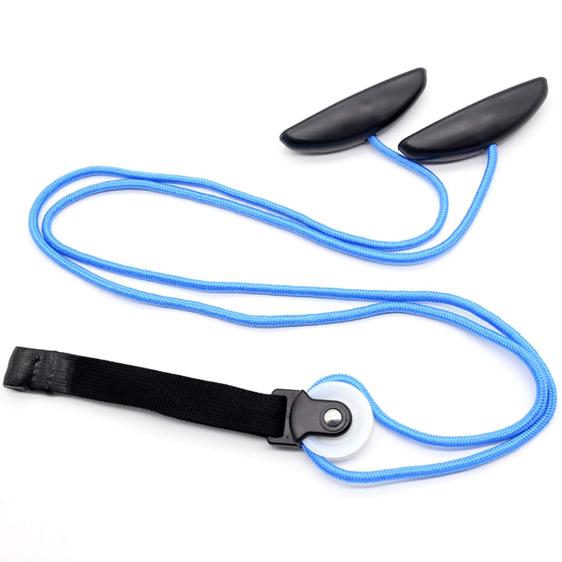 [Australia] - Economy Overhead Overdoor Shoulder Therapy Exercise Pulley System - Plastic Handles - Blue 