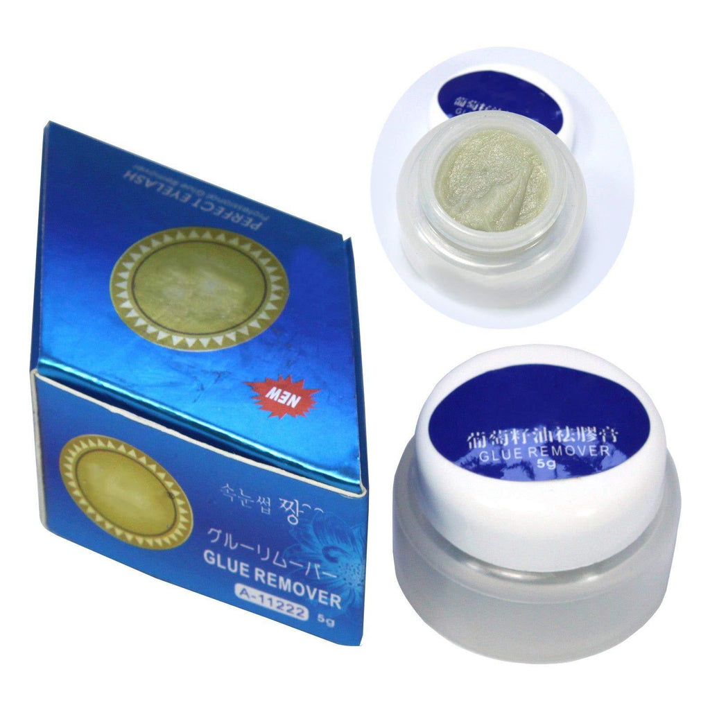 [Australia] - BAISIDAI Professional Grape Seed Oil Glue Remover Lashes Eyelash Extension Cleaner 5g, White, 0.18 Ounce 