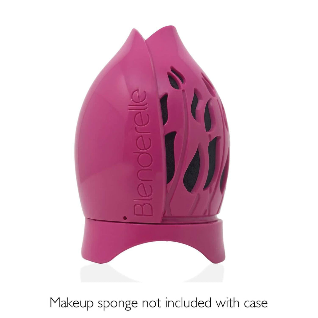 [Australia] - Blenderelle (Hot pink) makeup blender sponge travel & storage protective case Hot pink 