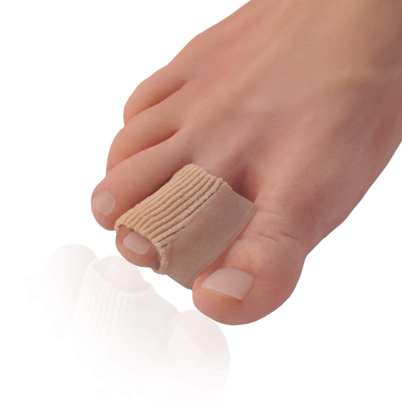 [Australia] - Dr. Frederick's Original 2 Piece Fabric Toe Separators - Bunion Relief Toe Spacer Set - 1 Pair Fabrigrip Toe Protectors - For Men & Women 