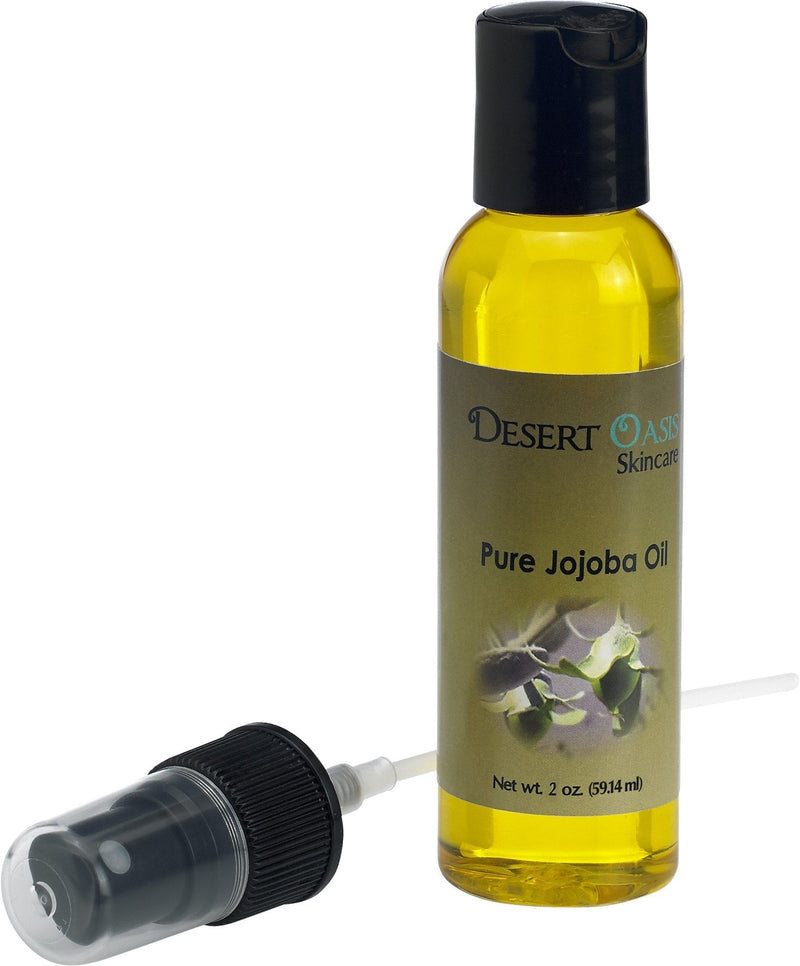 [Australia] - Pure Golden Jojoba Oil Travel Size 2 oz (59 ml) 100% Pure and Natural Cold Pressed, Country of Origin: USA 