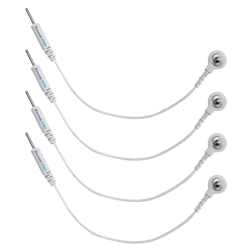 [Australia] - Tens Lead Wire Adapters, Convert 3.5mm Snap to 2mm Pin, (Quan: 4) Discount Tens Brand 