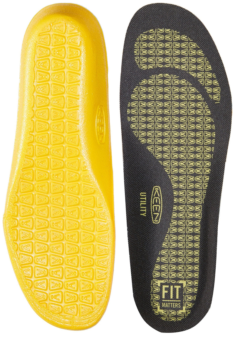 [Australia] - KEEN Utility Mens K-20 Insole with Extra Cushion for Neutral Arches Black L 