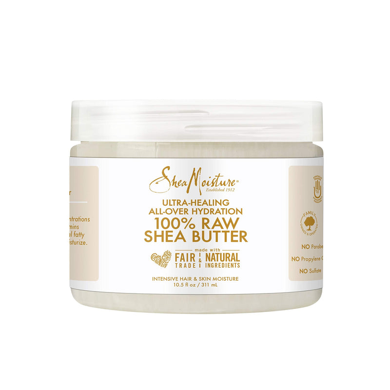 [Australia] - Sheamoisture for Ultra-Healing for Dry Skin 100% Raw Shea Butter for All-Over Hydration 10.5 oz, WHITE 10.5 Fl Oz (Pack of 1) 