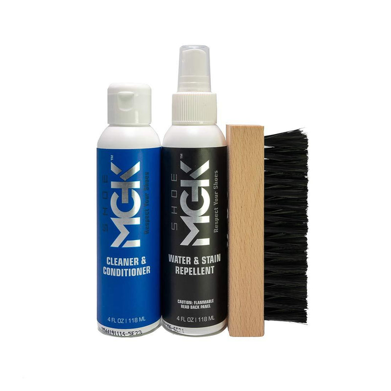 [Australia] - Shoe MGK Shoe Cleaner Kit - Water & Stain Repellent Plus Shoe Cleaner/Conditioner Cleaning Kit For Athletic Shoes, Tennis Shoes & Sneakers 